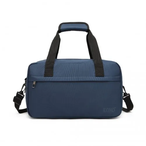 E1960S - Kono Lightweight Multi Purpose Unisex Sports Travel Duffel Bag - Navy sold by Beagle Boutique product image thumbnail 2