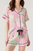 Pink Holiday Resort Short 2pcs Pyjama Set sold by Beagle Boutique