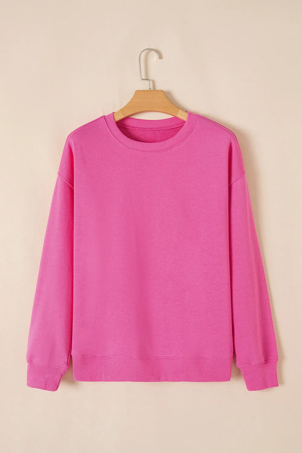 Bonbon Solid Classic Crewneck Pullover Sweatshirt sold by Beagle Boutique product image thumbnail 5