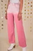 Pink Scattering Rhinestone Gradient Denim Jeans sold by Beagle Boutique