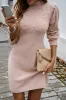 Parchment Pearl Beaded High Neck Bodycon Sweater Dress sold by Beagle Boutique
