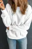 Beige Solid Classic Crewneck Pullover Sweatshirt sold by Beagle Boutique