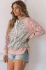 Pink Leopard Long Sleeve Hooded Sweatshirt sold by Beagle Boutique