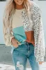 Leopard Patchwork Colour Block Ribbed Long Sleeve Top sold by Beagle Boutique