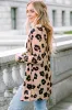 Leopard Printed Open Front Cardigan sold by Beagle Boutique