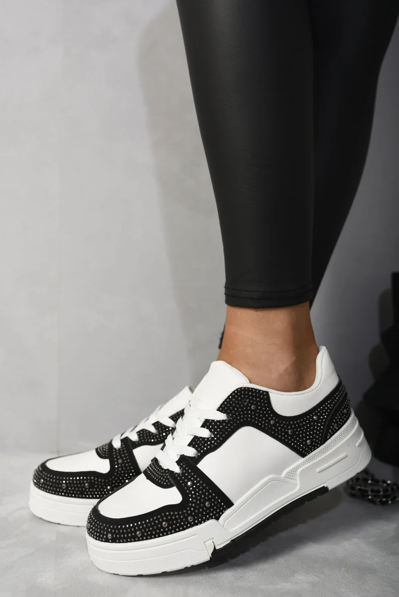 Sparkly Crystal Embellished Trainers sold by Beagle Boutique product image thumbnail 4