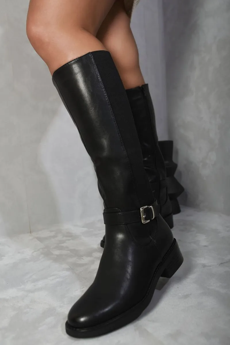 Knee High Buckle Boots sold by Beagle Boutique product image thumbnail 5