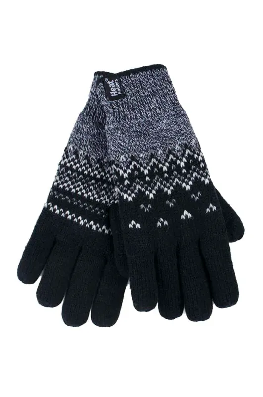 Womens Patterned Fleece Lined Thermal Gloves sold by Beagle Boutique