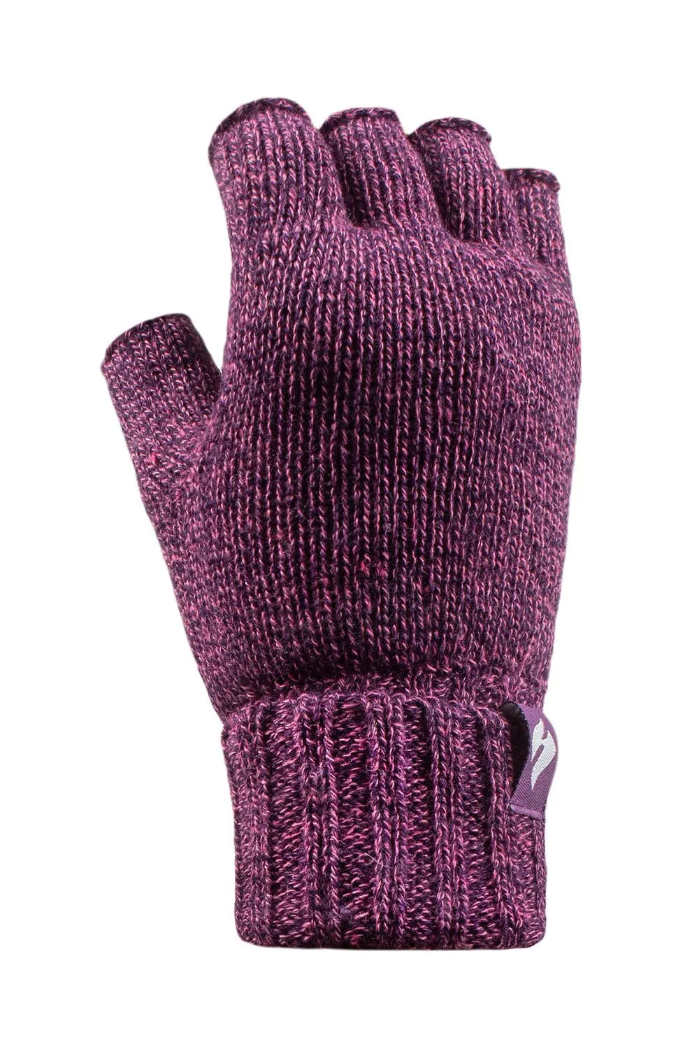 Ladies Solid Knit Fingerless Gloves sold by Beagle Boutique product image thumbnail 2