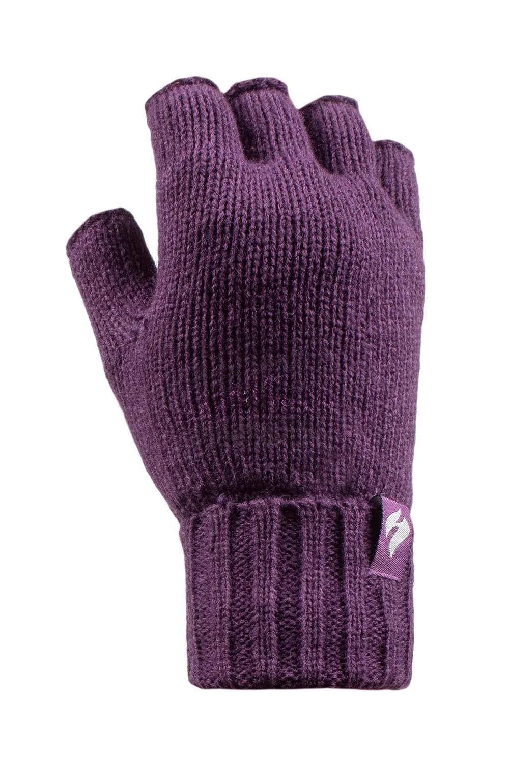 Ladies Solid Knit Fingerless Gloves sold by Beagle Boutique product image thumbnail 3