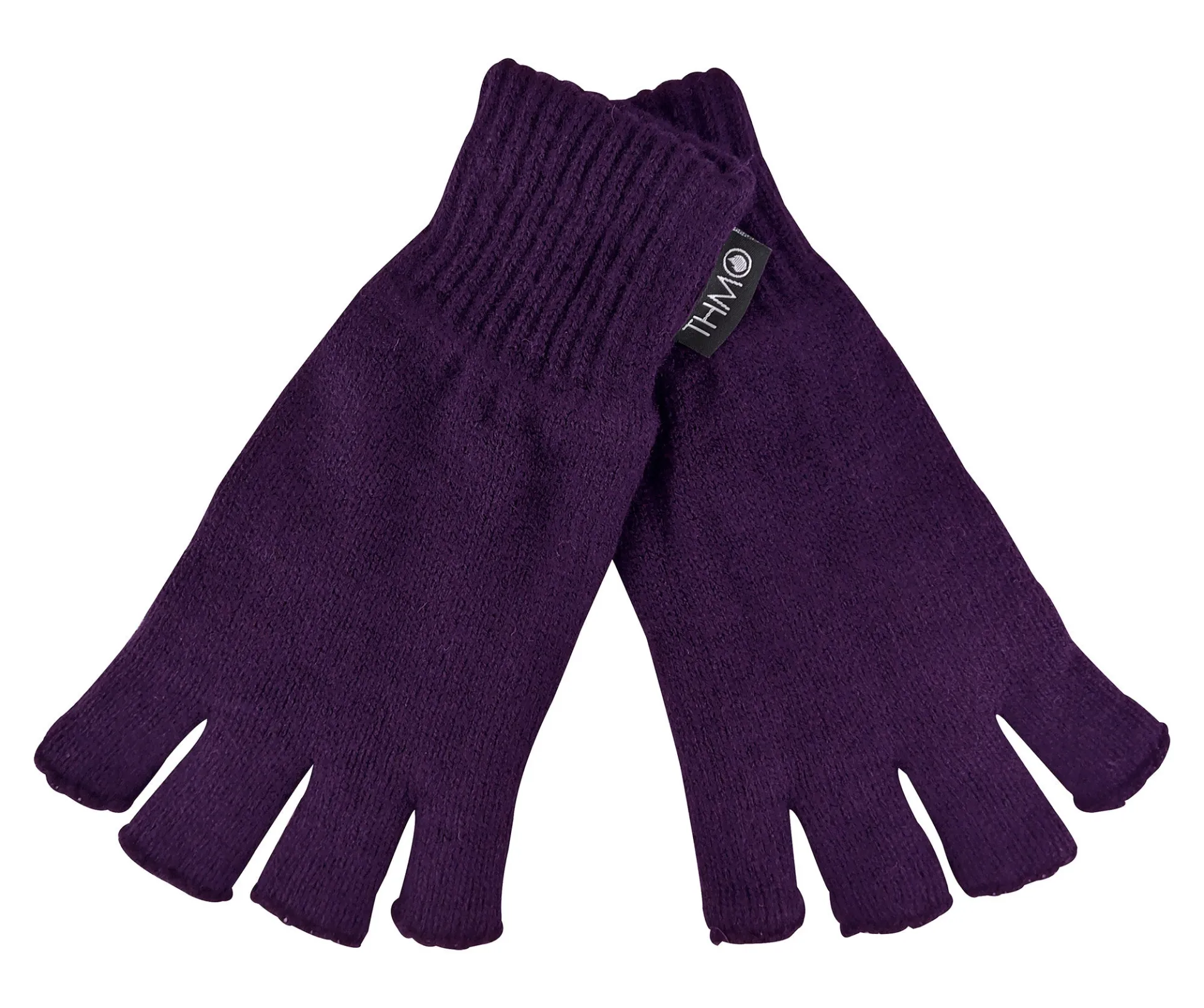 Ladies Fleece Lined Thermal Fingerless Gloves sold by Beagle Boutique product image thumbnail 2