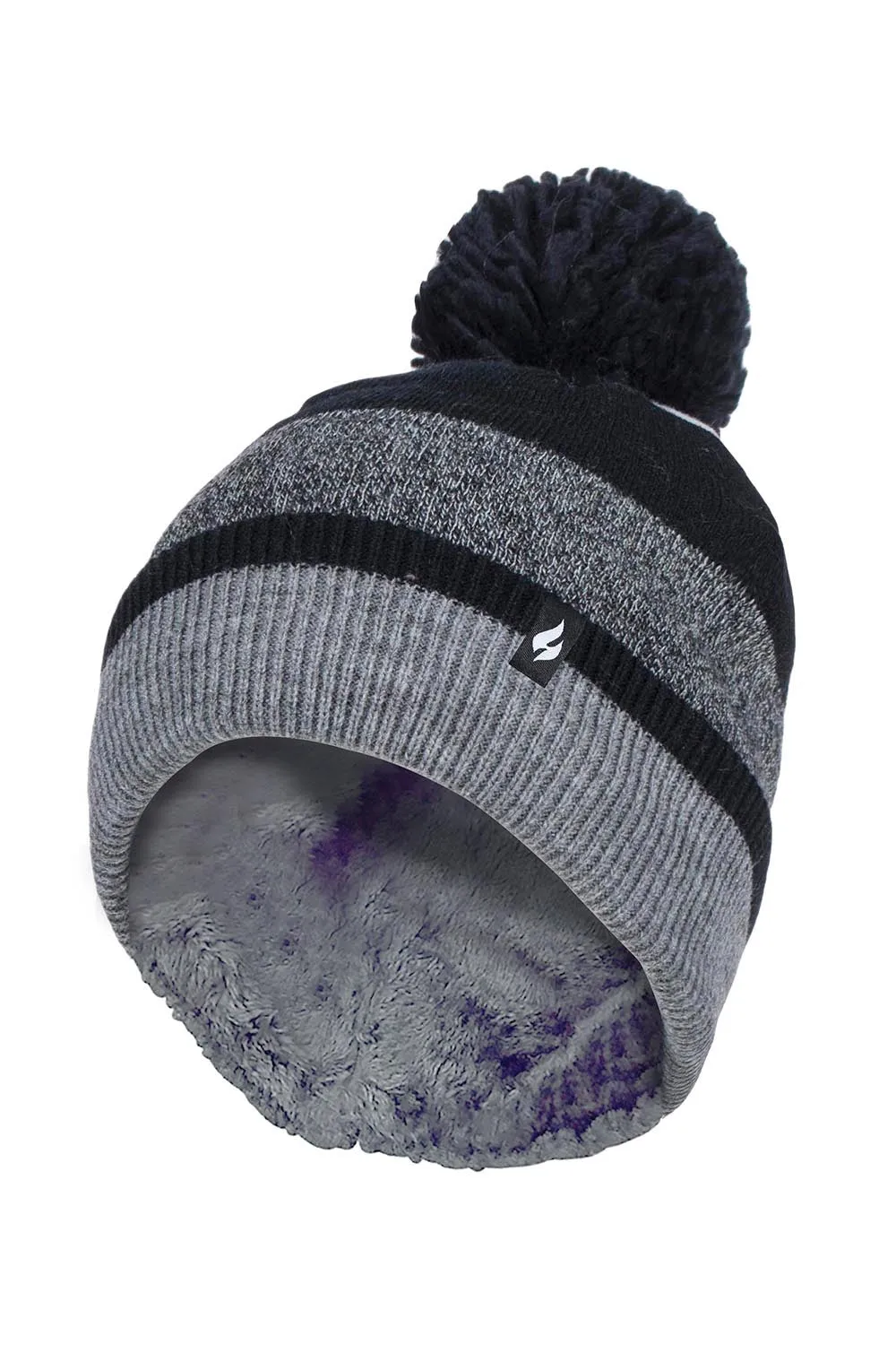 Ladies Thermal Winter Pom Pom Hat sold by Beagle Boutique product image thumbnail 5