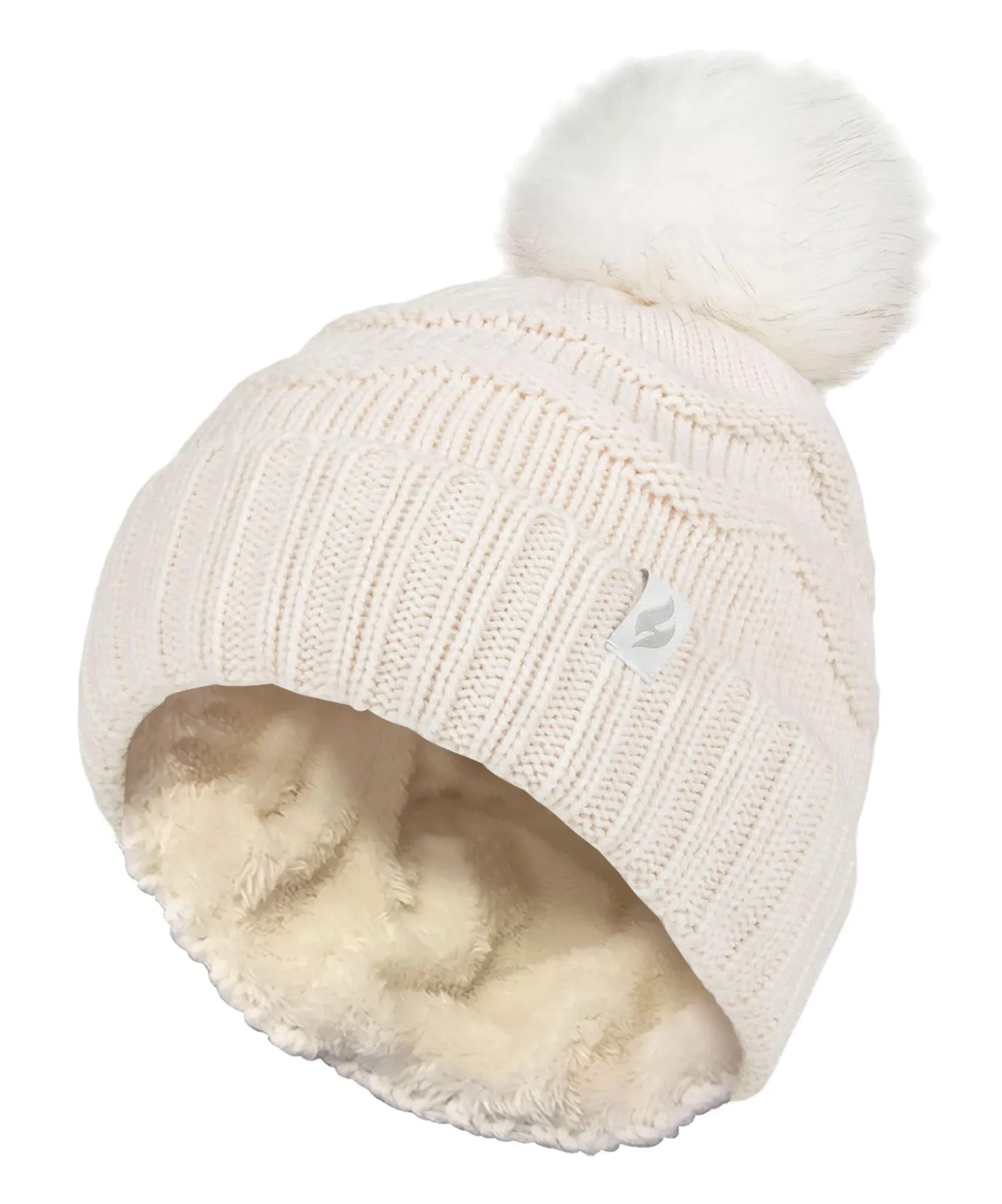 Ladies Winter Fur Pom Pom Beanie Hat sold by Beagle Boutique product image thumbnail 4
