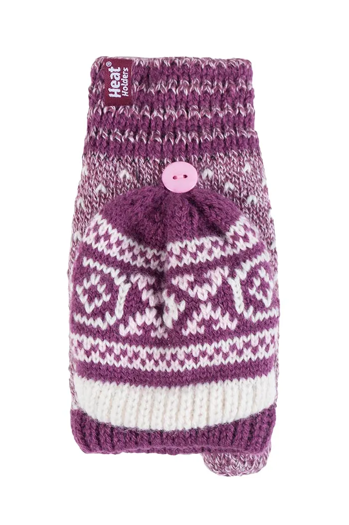 Ladies Fairisle Patterned Thermal Converter Gloves sold by Beagle Boutique product image thumbnail 4