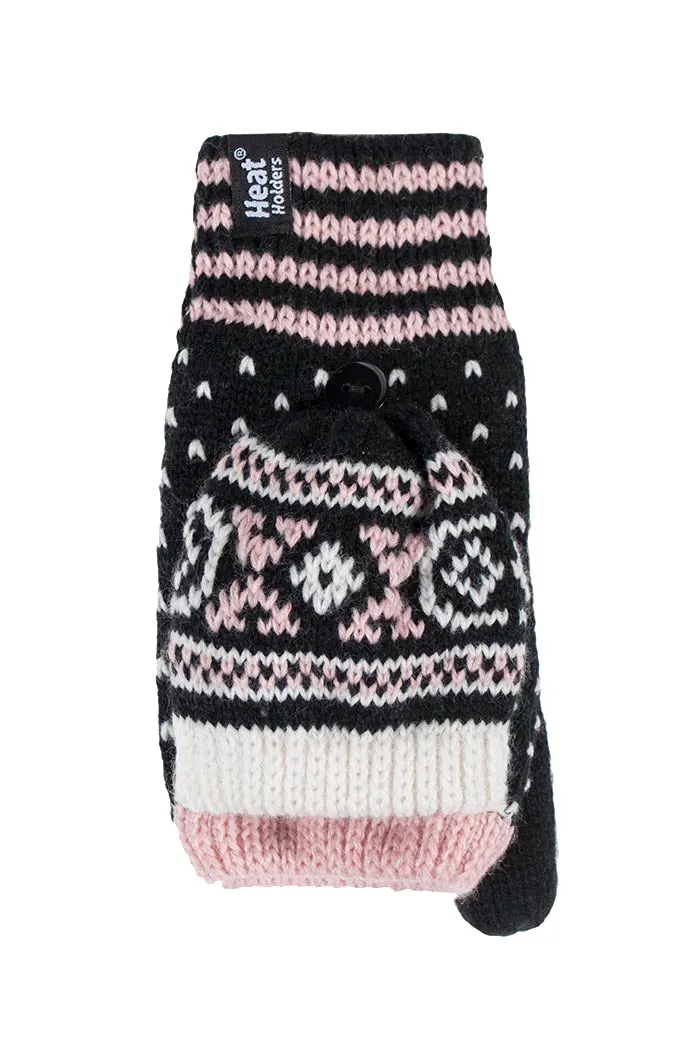 Ladies Fairisle Patterned Thermal Converter Gloves sold by Beagle Boutique