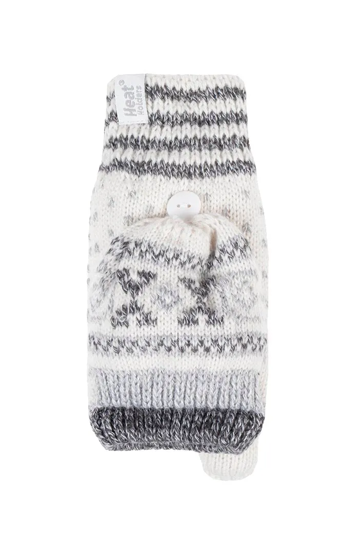 Ladies Fairisle Patterned Thermal Converter Gloves sold by Beagle Boutique product image thumbnail 2
