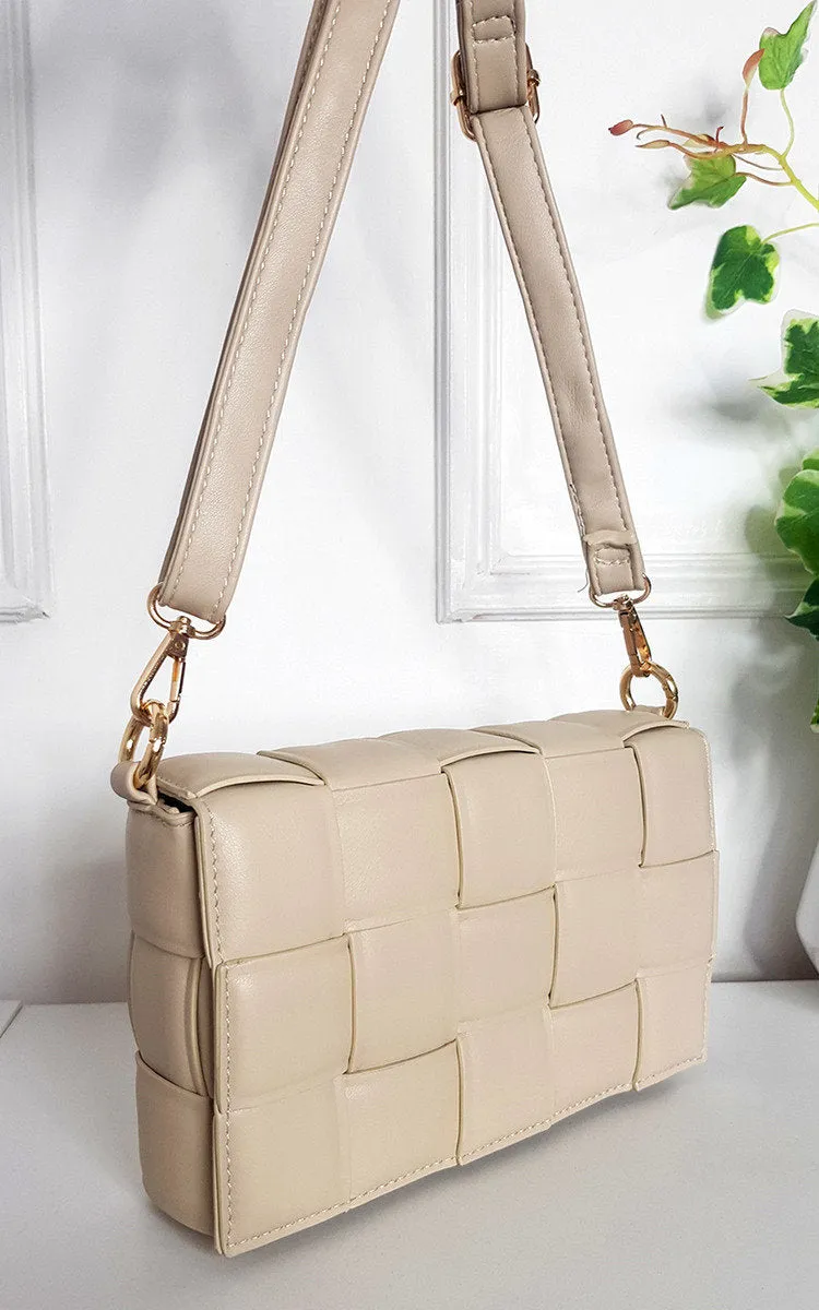 Padded Shoulder Bag with Chain Detail sold by Beagle Boutique product image thumbnail 3