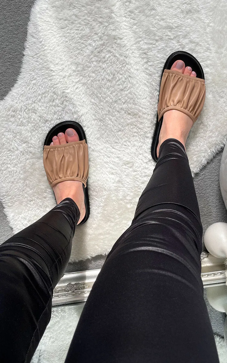 Ruched Slider sold by Beagle Boutique product image thumbnail 5