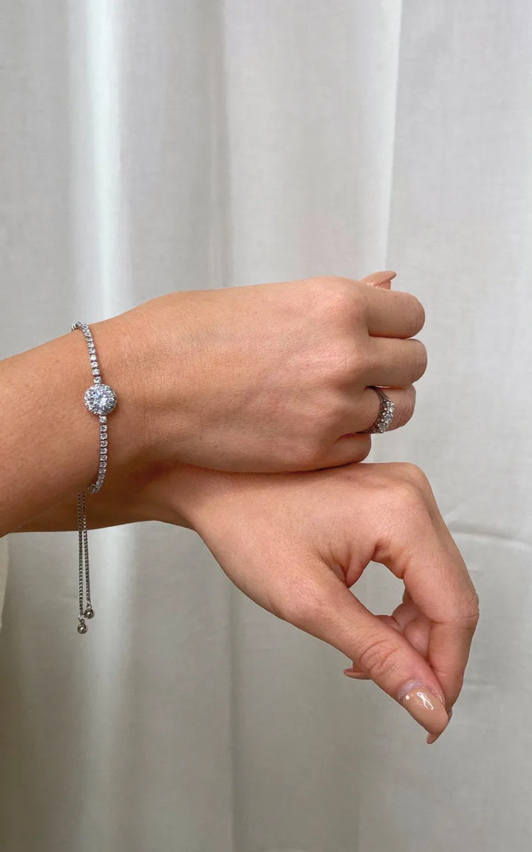 Diamante Solitaire Bracelet sold by Beagle Boutique