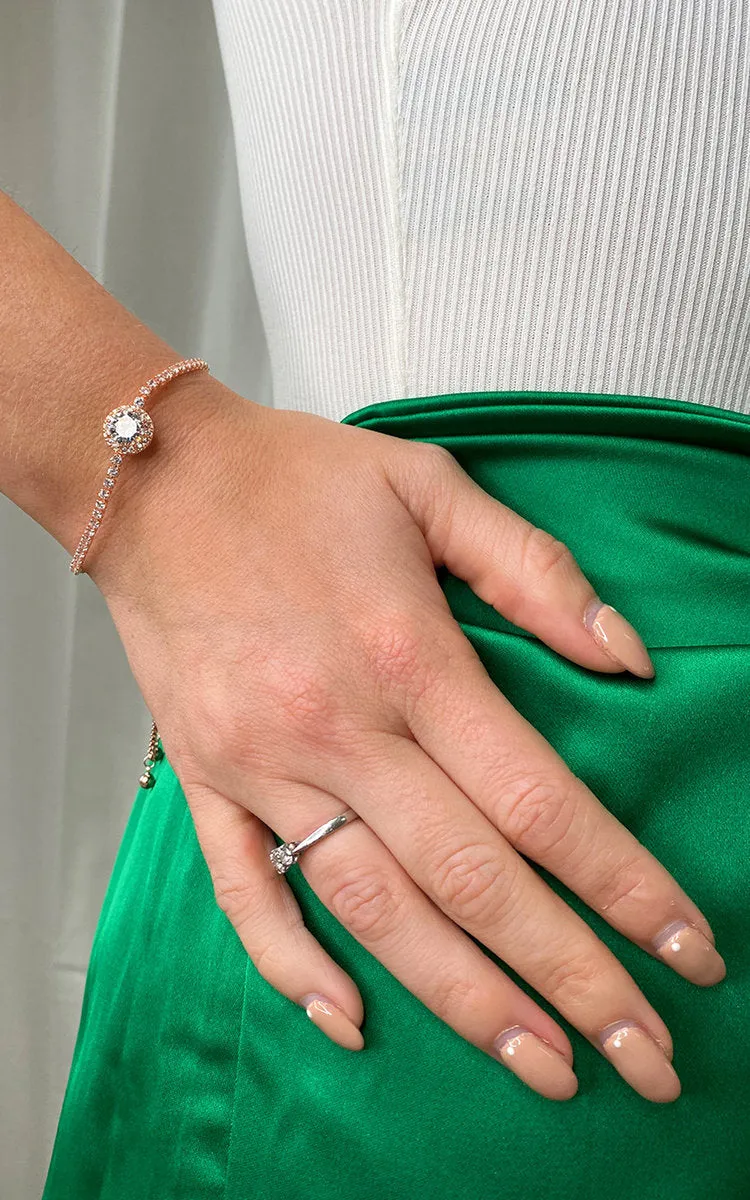 Diamante Solitaire Bracelet sold by Beagle Boutique product image thumbnail 4