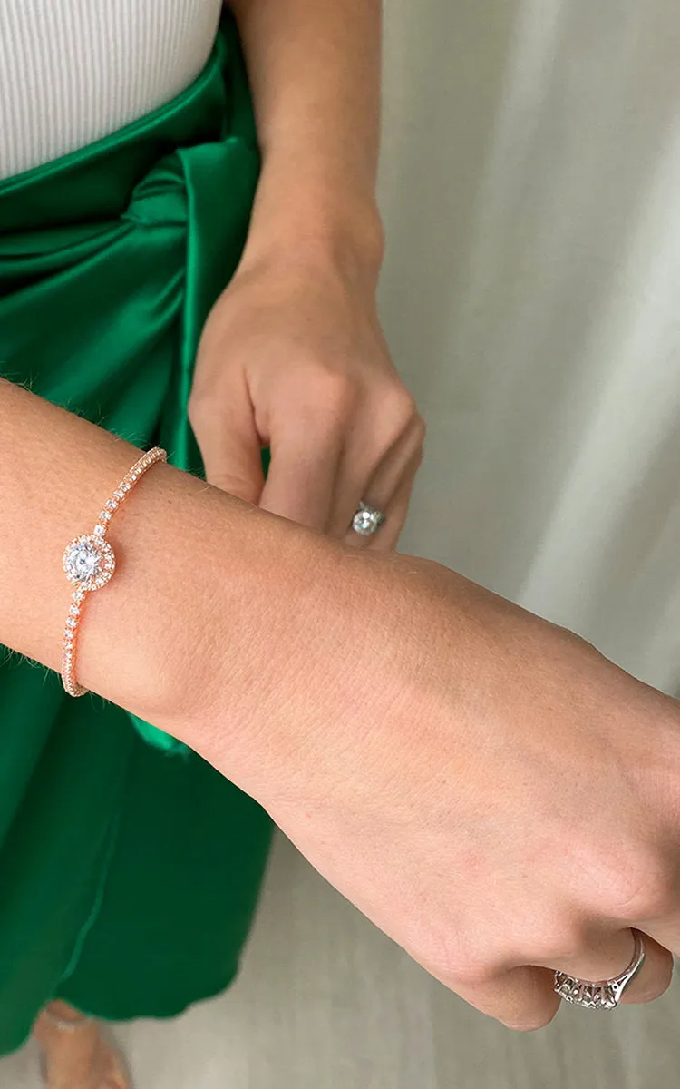 Diamante Solitaire Bracelet sold by Beagle Boutique product image thumbnail 5