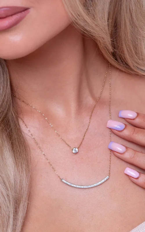 Two Layer Necklace sold by Beagle Boutique