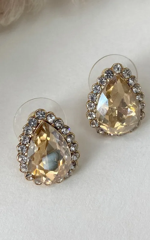 Diamante Drop Earrings sold by Beagle Boutique