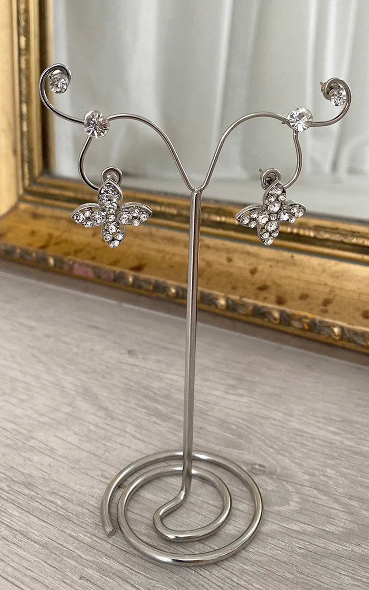 Floral Embellished Earrings sold by Beagle Boutique