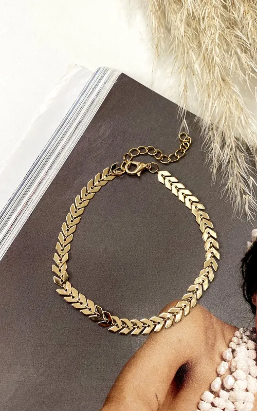 Chevron Anklet made by Moda