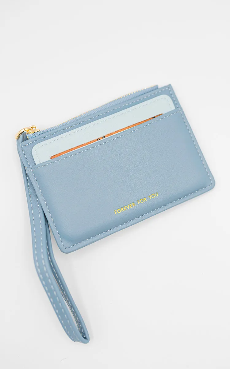 Faux Leather Side Zip Card Holder sold by Beagle Boutique product image thumbnail 5