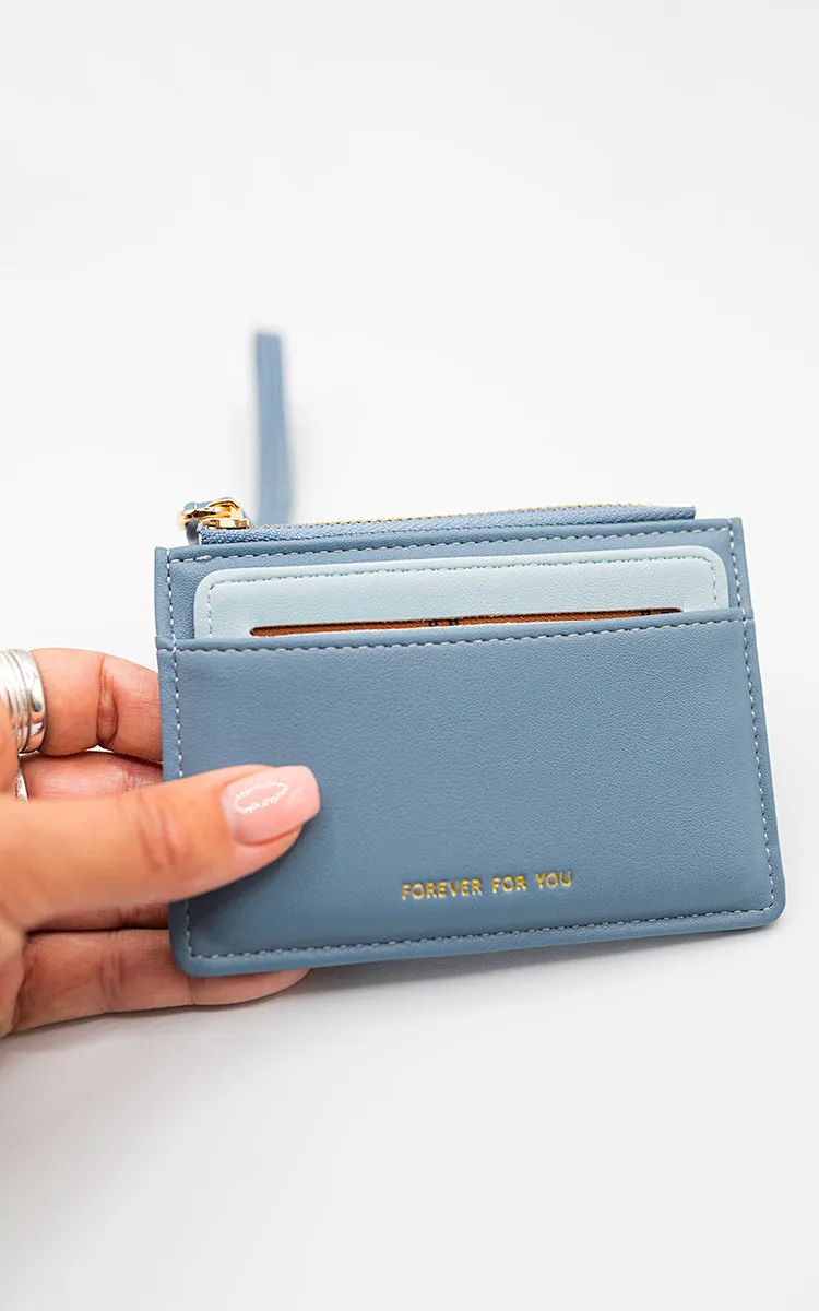 Faux Leather Side Zip Card Holder sold by Beagle Boutique product image thumbnail 4