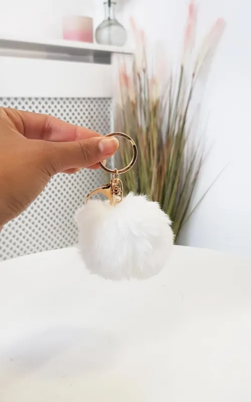 Pom Pom Keyring sold by Beagle Boutique