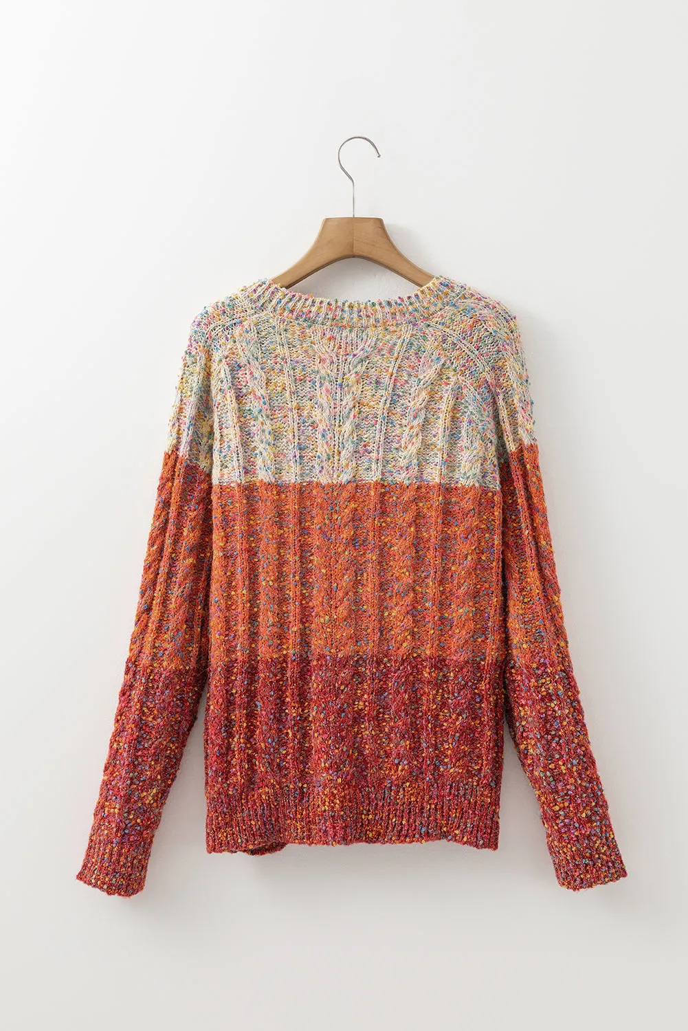 Multicolour Colourful Confetti Wool Ball Knitted Sweater sold by Beagle Boutique product image thumbnail 5