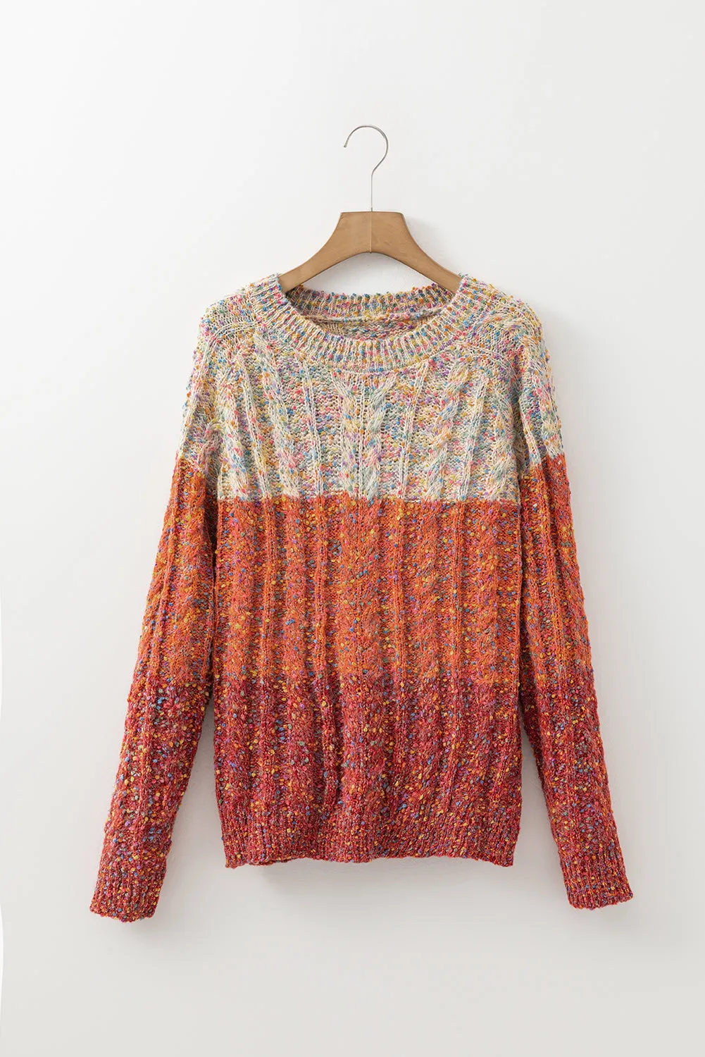 Multicolour Colourful Confetti Wool Ball Knitted Sweater sold by Beagle Boutique product image thumbnail 4