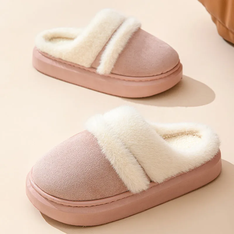 Slippers For Women Thick Bottom Non-slip Plush sold by Beagle Boutique product image thumbnail 3
