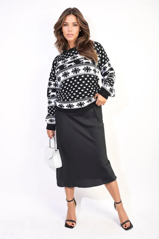 Oversized Christmas Jumper made by Moda