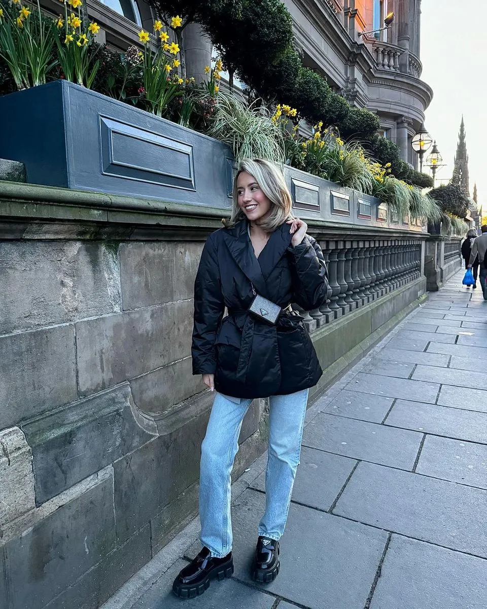 Oversized Belted Jacket sold by Beagle Boutique product image thumbnail 4