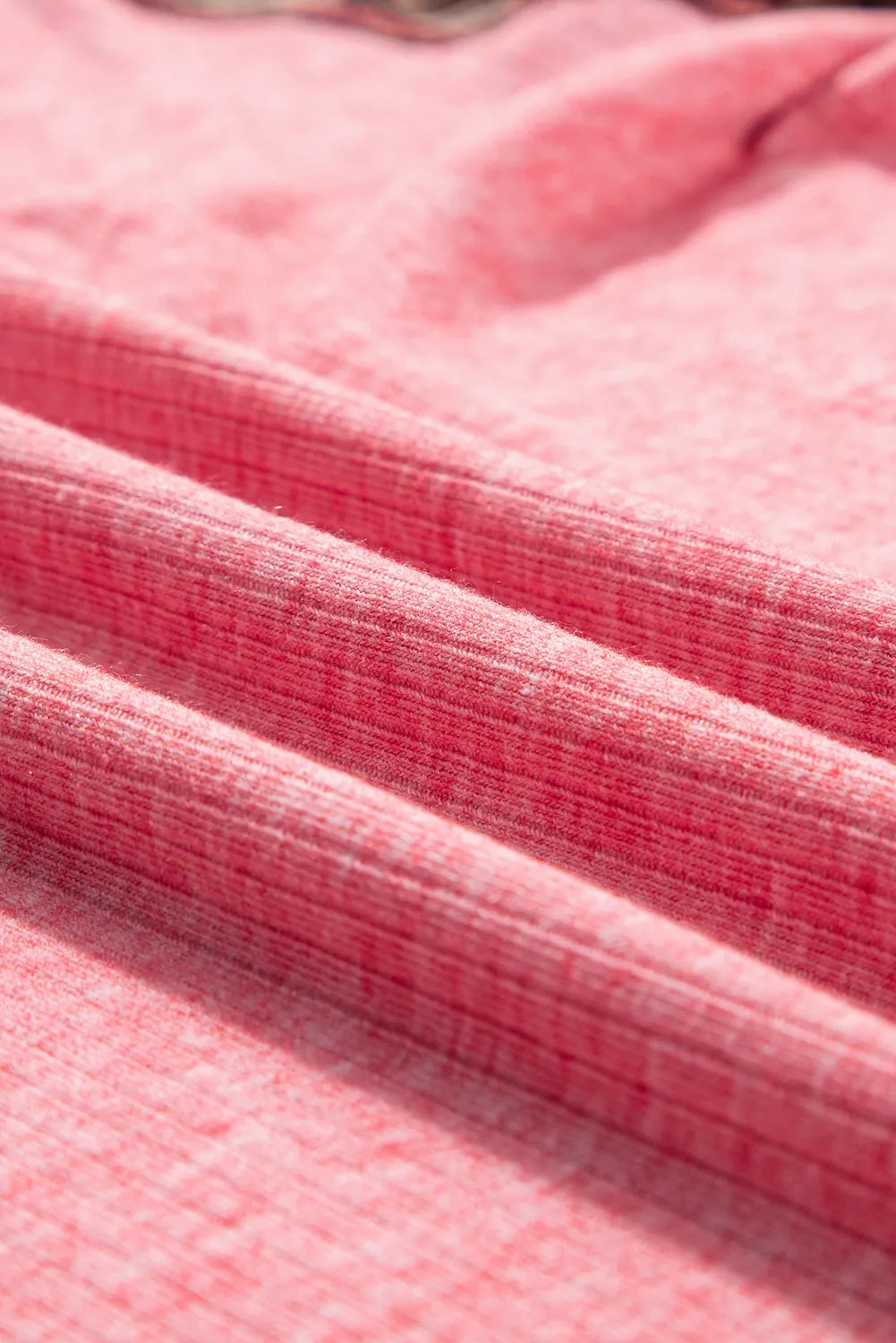 Pink Checkered Paisley Patchwork Raglan Sleeve Seamed Plus Size Top sold by Beagle Boutique product image thumbnail 5