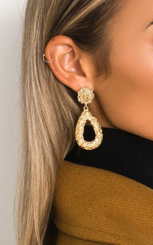 Statement Tear Drop Earrings sold by Beagle Boutique