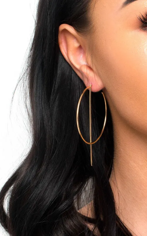 Statement Hoop Earrings sold by Beagle Boutique