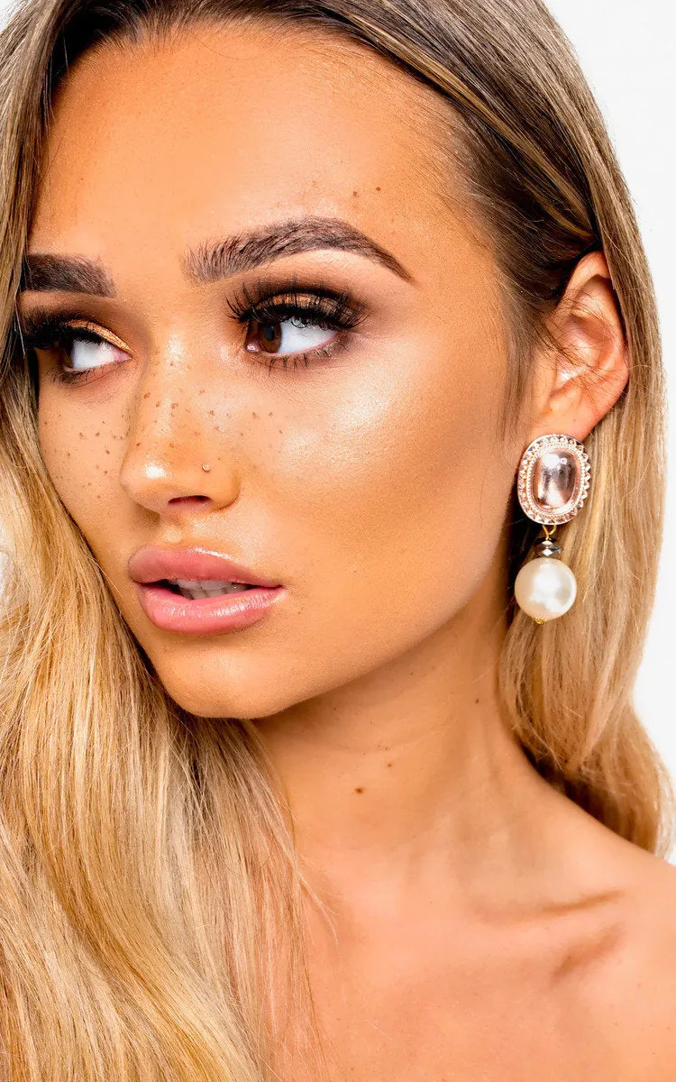 Pearl Drop Earrings sold by Beagle Boutique