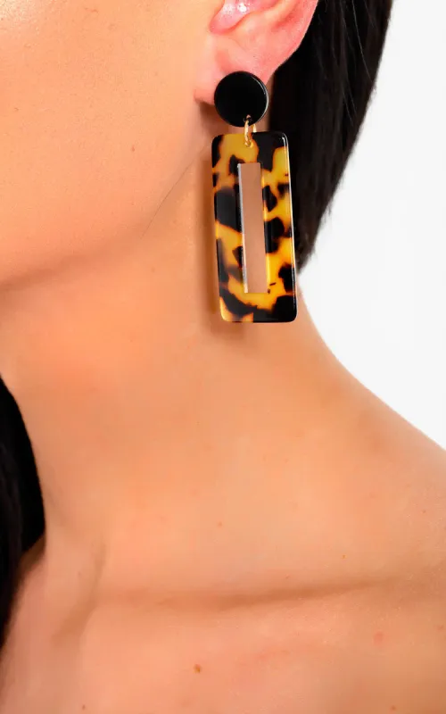Geometric Drop Earrings sold by Beagle Boutique