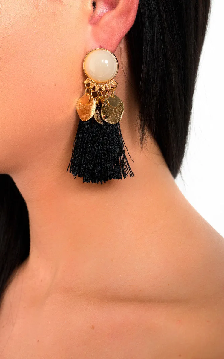 Tassel Drop Earrings sold by Beagle Boutique