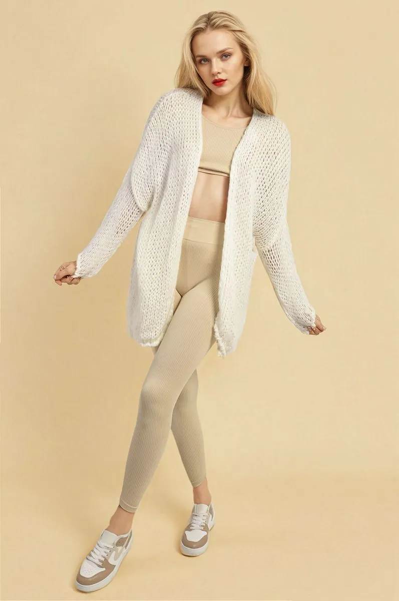 Chunky Long Sleeve Knitted Cardigan sold by Beagle Boutique product image thumbnail 4