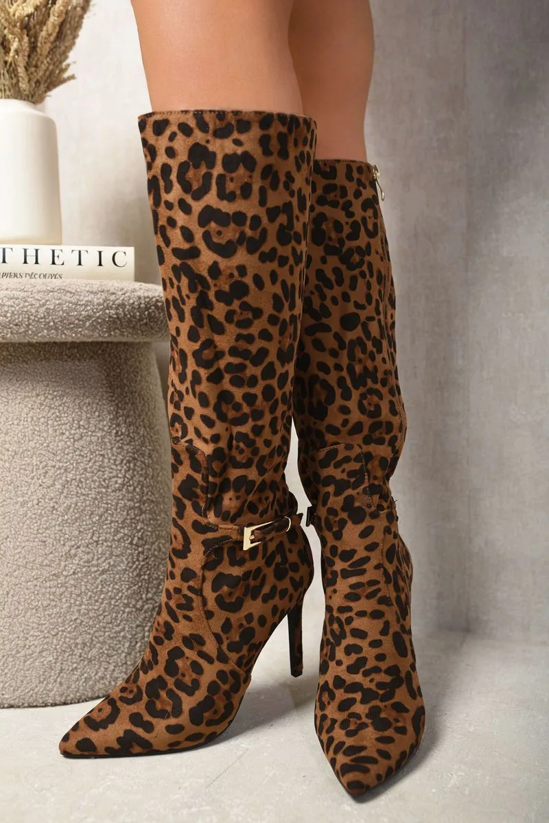 Side Zip Stiletto Boots sold by Beagle Boutique
