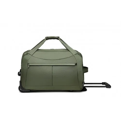 EQ2235 - Kono Foldable Large Capacity Trolley Travel Bag - Green sold by Beagle Boutique product image thumbnail 2
