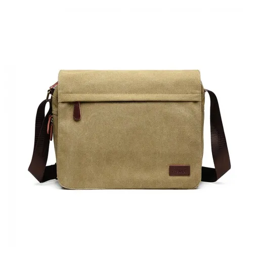 LB1925 - Kono Classic Expanding Messenger Bag - Khaki sold by Beagle Boutique product image thumbnail 2