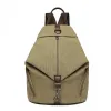 EB2044 - Kono Fashion Anti-Theft Canvas Backpack - Khaki sold by Beagle Boutique