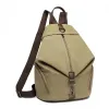 EB2044 - Kono Fashion Anti-Theft Canvas Backpack - Khaki sold by Beagle Boutique