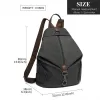 EB2044 - Kono Fashion Anti-Theft Canvas Backpack - Black sold by Beagle Boutique